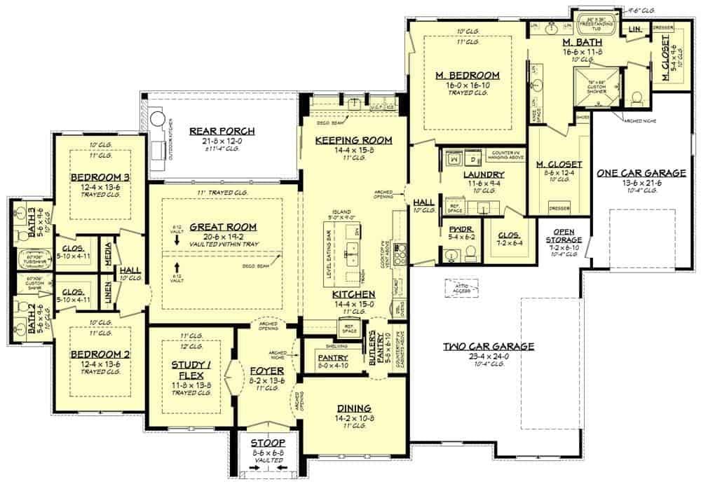 Explore This Spacious Floor Plan with a Versatile Great Room