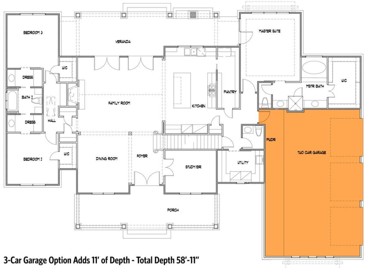 Explore This Thoughtfully Designed Open-Concept Floor Plan