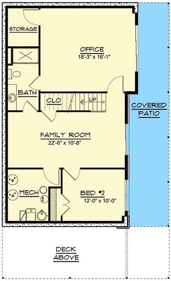 Explore the Versatile Layout with Office and Family Room