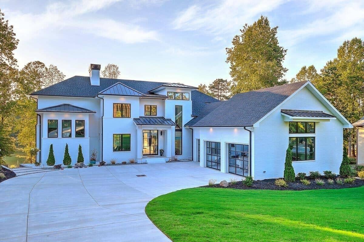 Modern Elegance with Striking Black Accents