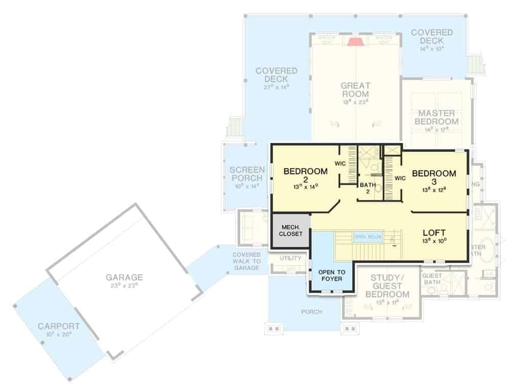 Explore the Versatile Loft in This Smart Floor Plan