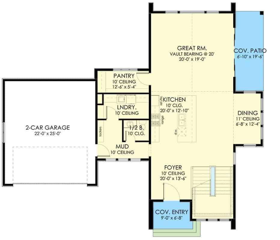 Explore This Thoughtfully Designed Open-Concept Floor Plan