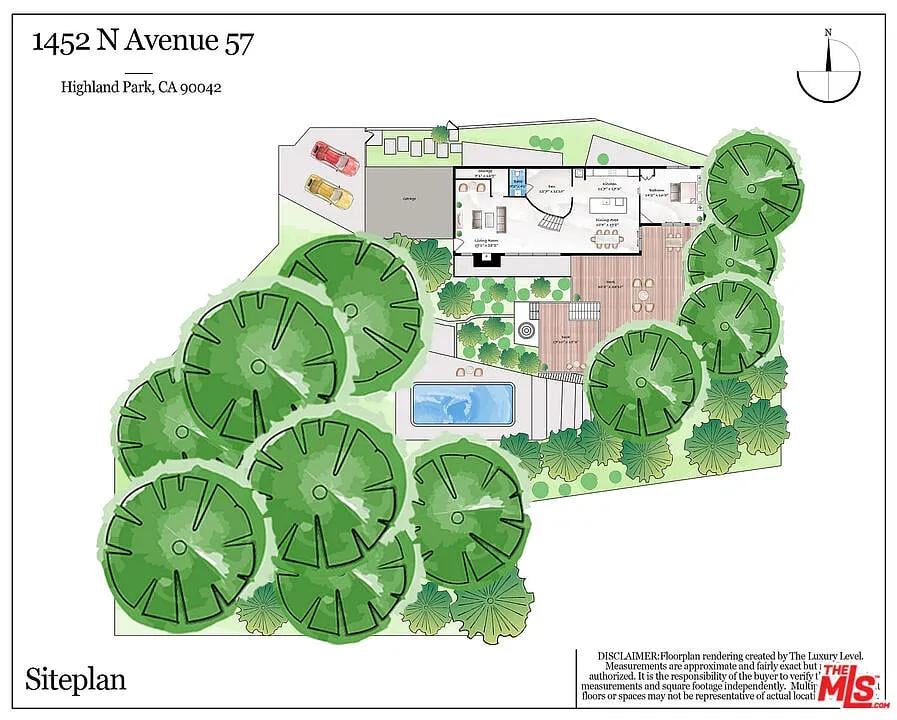 Explore the Spacious Outdoor Layout with Pool and Deck