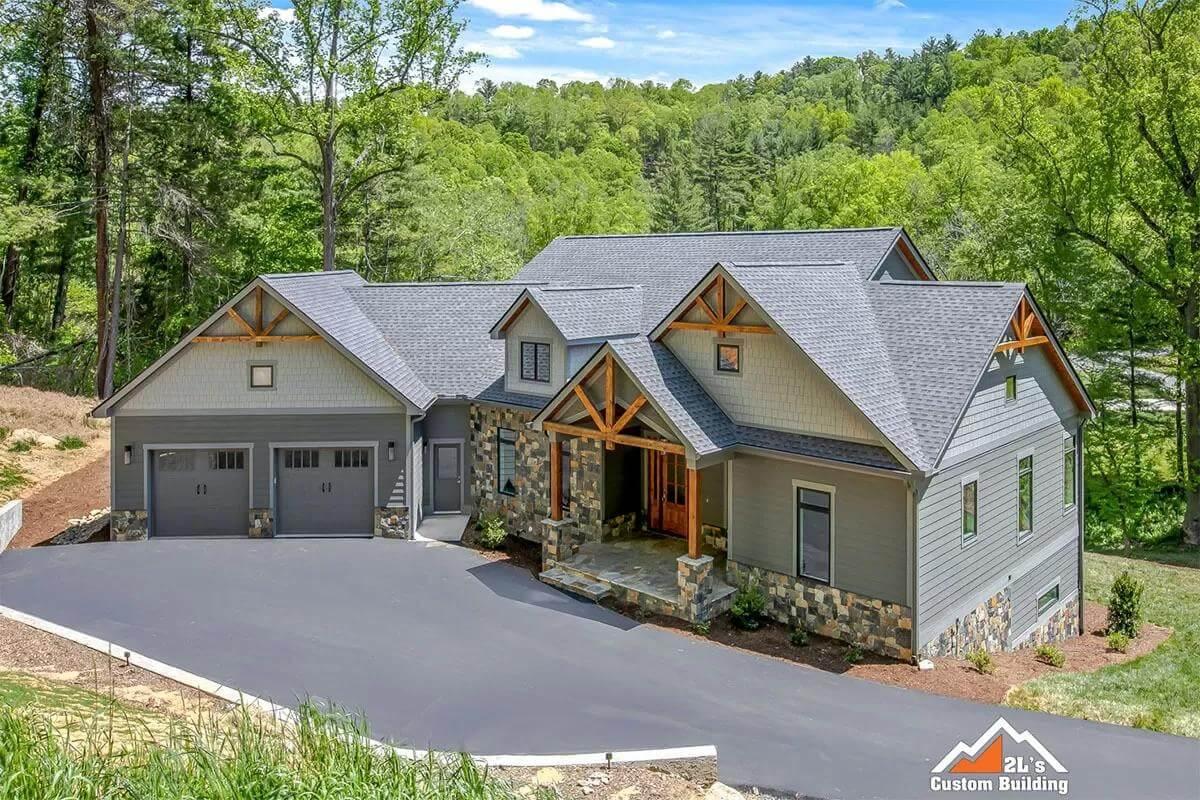 Explore the Stone Accents on This Craftsman Beauty