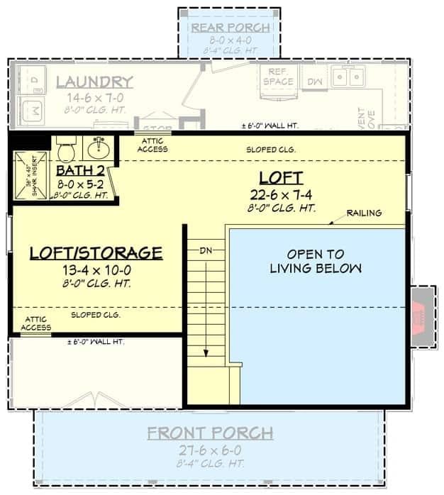 Explore the Versatile Loft with Ample Storage Options