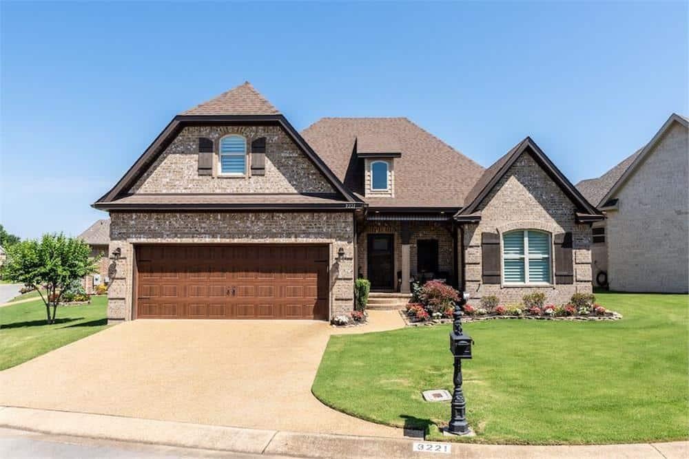 Classic Brick Facade with Quaint Dormer Windows