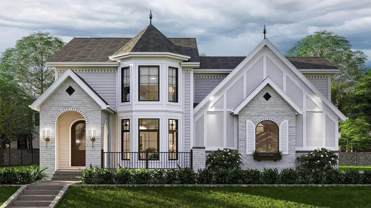 Victorian Charm with a Modern Twist in This Gabled Beauty