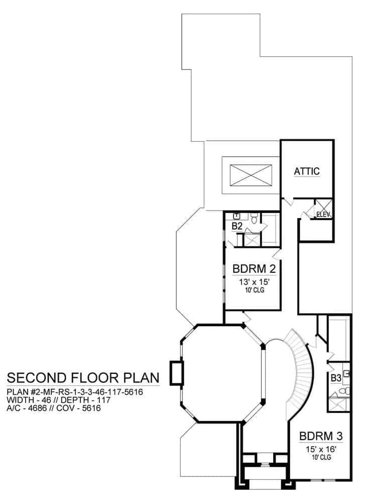 Exploring the Second Floor: Bedrooms and an Attic Space