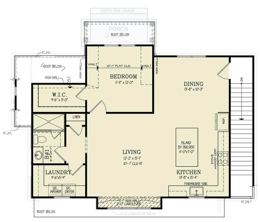 A Thoughtfully Designed Open-Concept Living Space