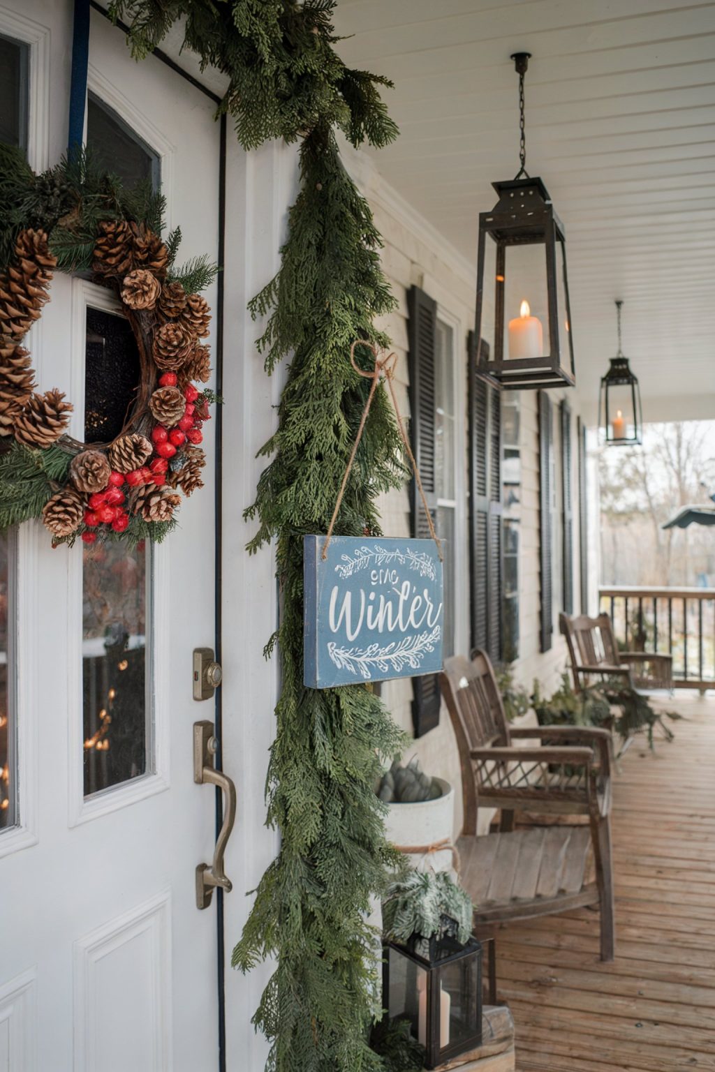 14 Winter Front Porch Decor Ideas – Home Stratosphere