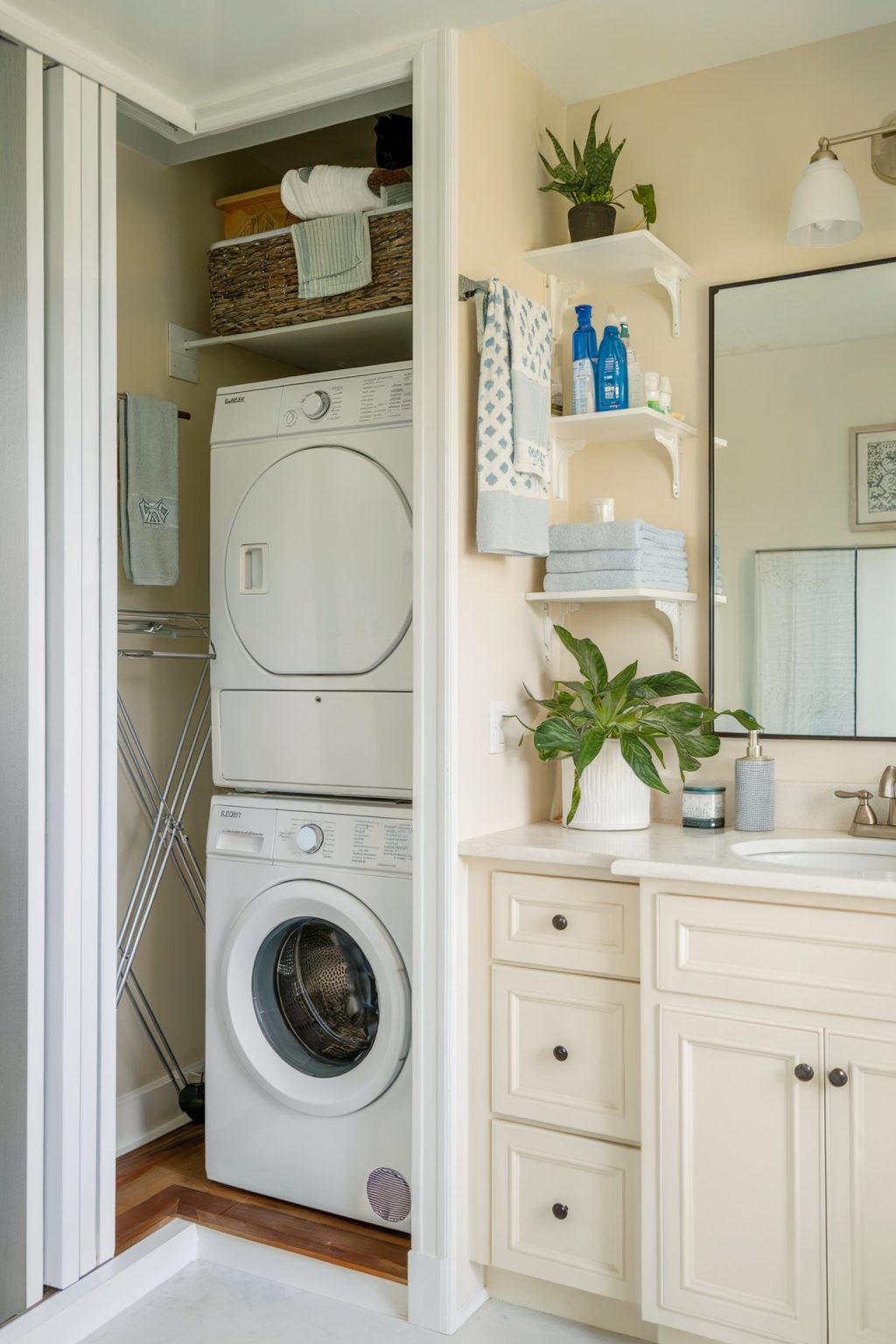 Think Outside the Basket 14 Awesome Decor Ideas for Small Laundry — free download
