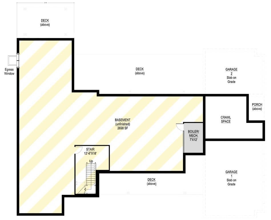 Lower Level Floor Plan