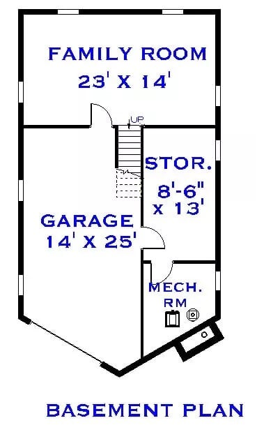Lower Level Floor Plan