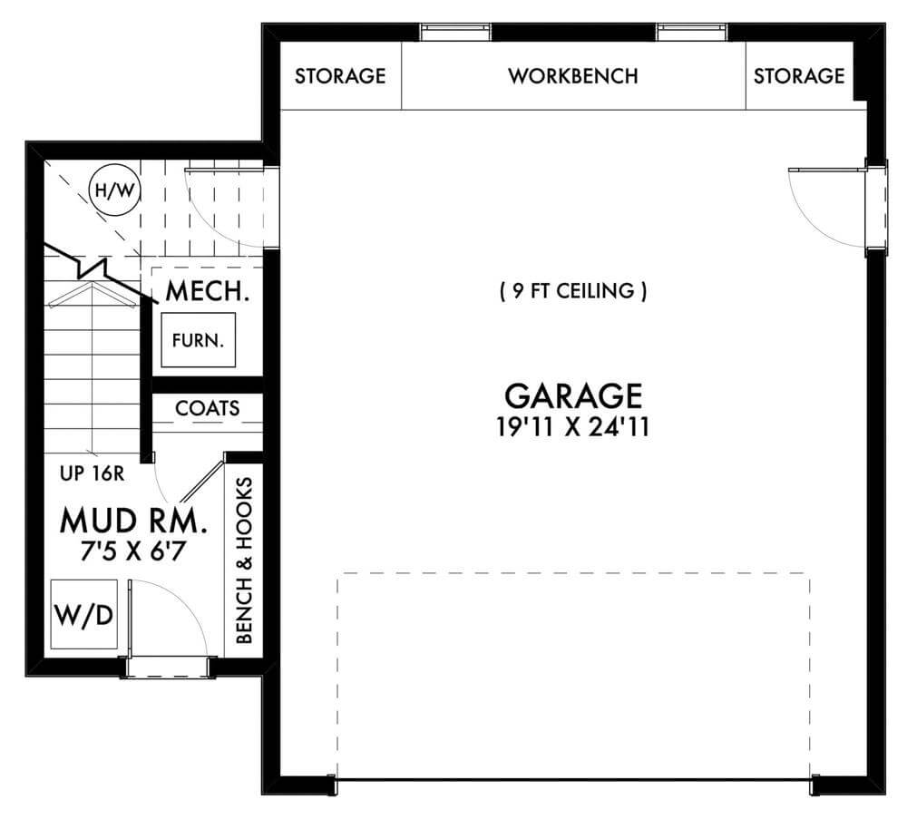 Main Level Floor Plan
