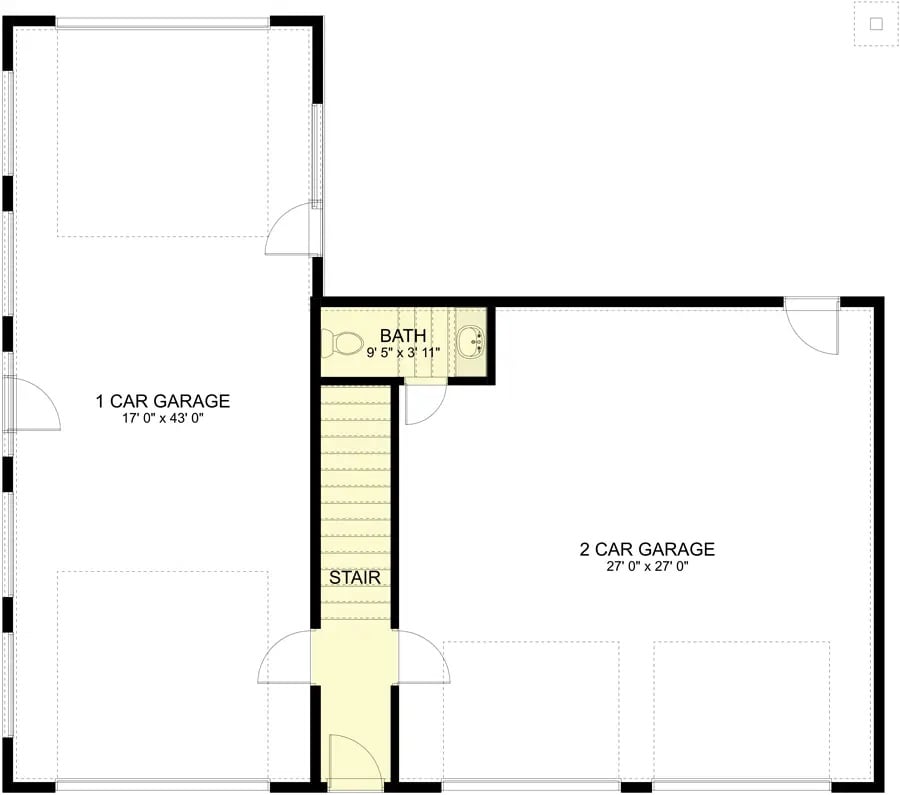 Main Level Floor Plan