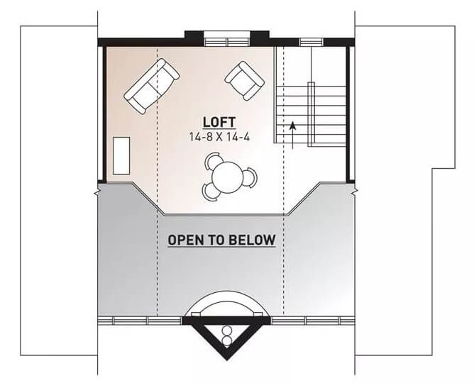 Second Level Floor Plan