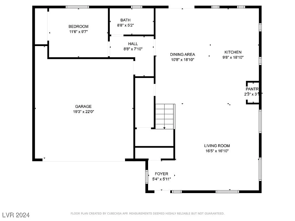 Main Level Floor Plan