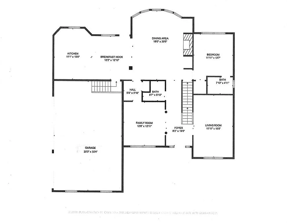 Main Level Floor Plan