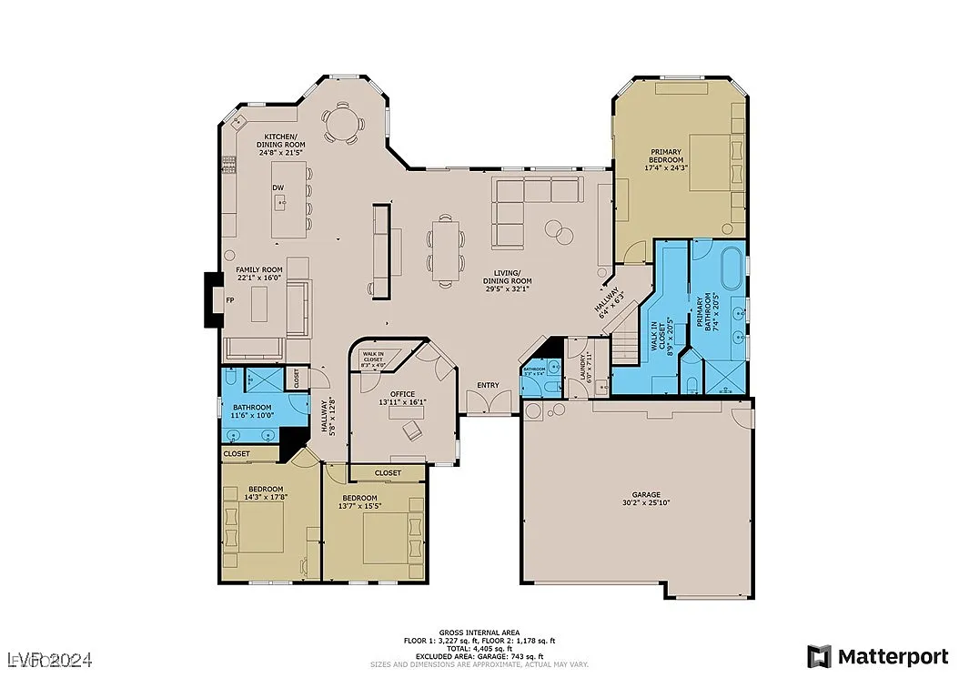 Main Level Floor Plan