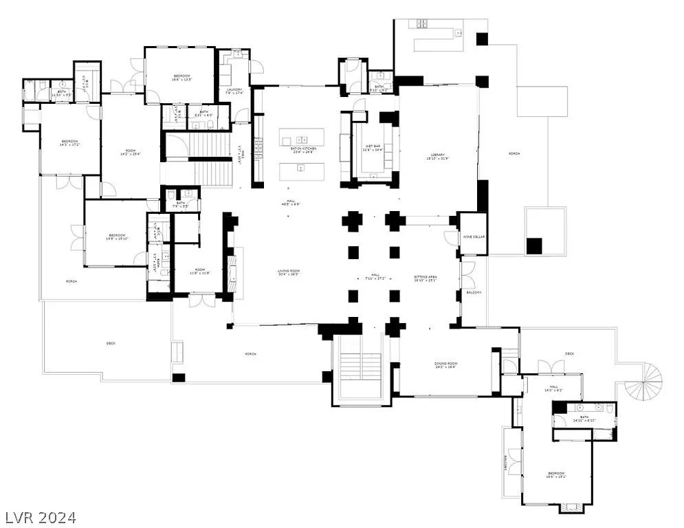 Main Level Floor Plan