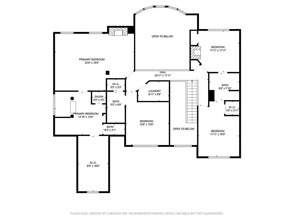 Upper-Level Floor Plan