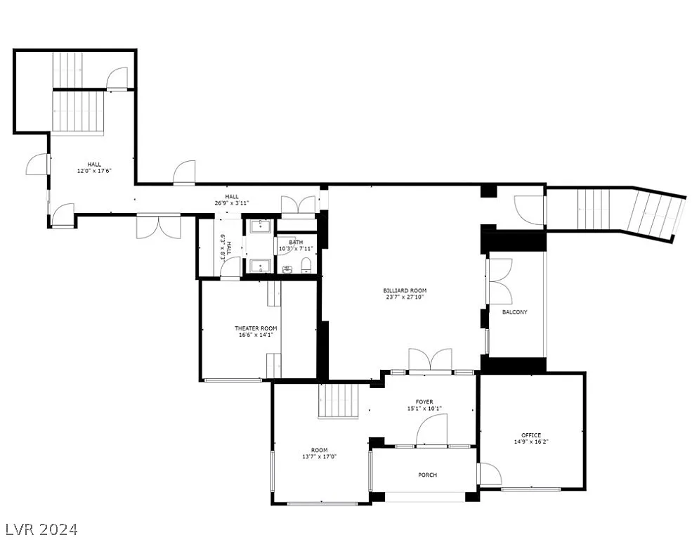 Second Level Floor Plan
