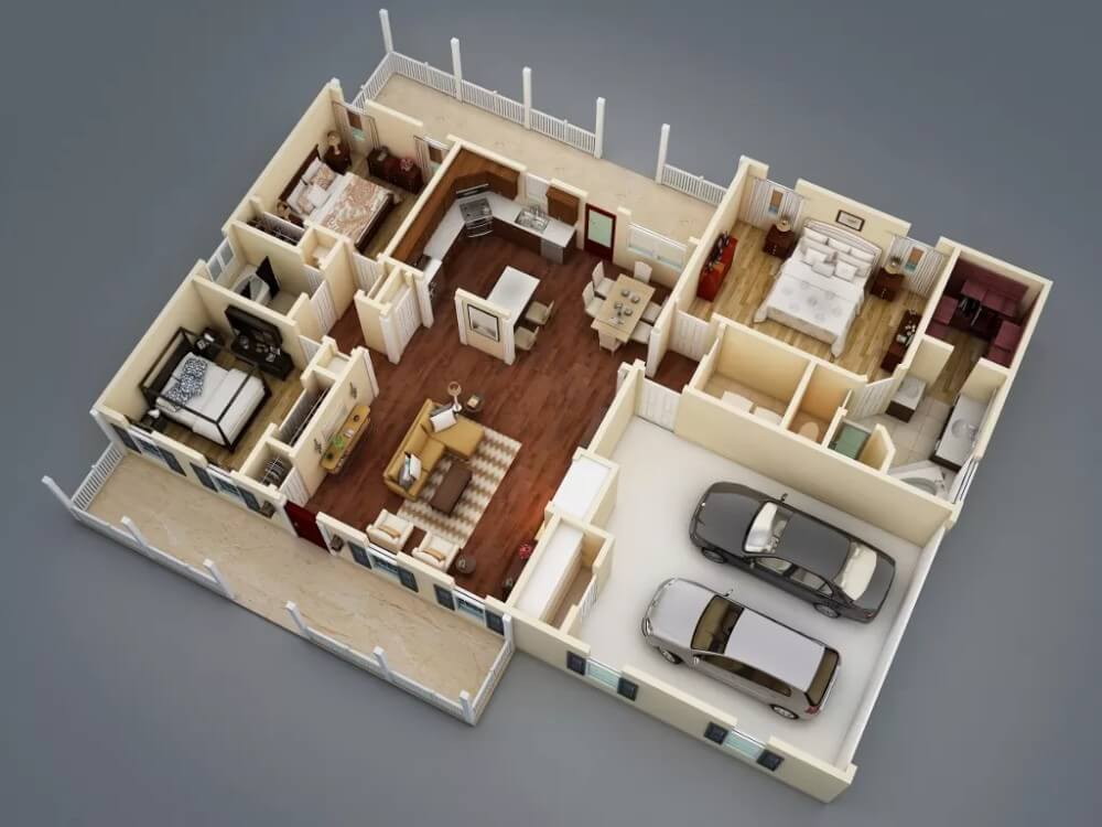 3D Floor Plan