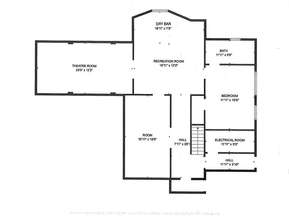 Basement Floor Plan