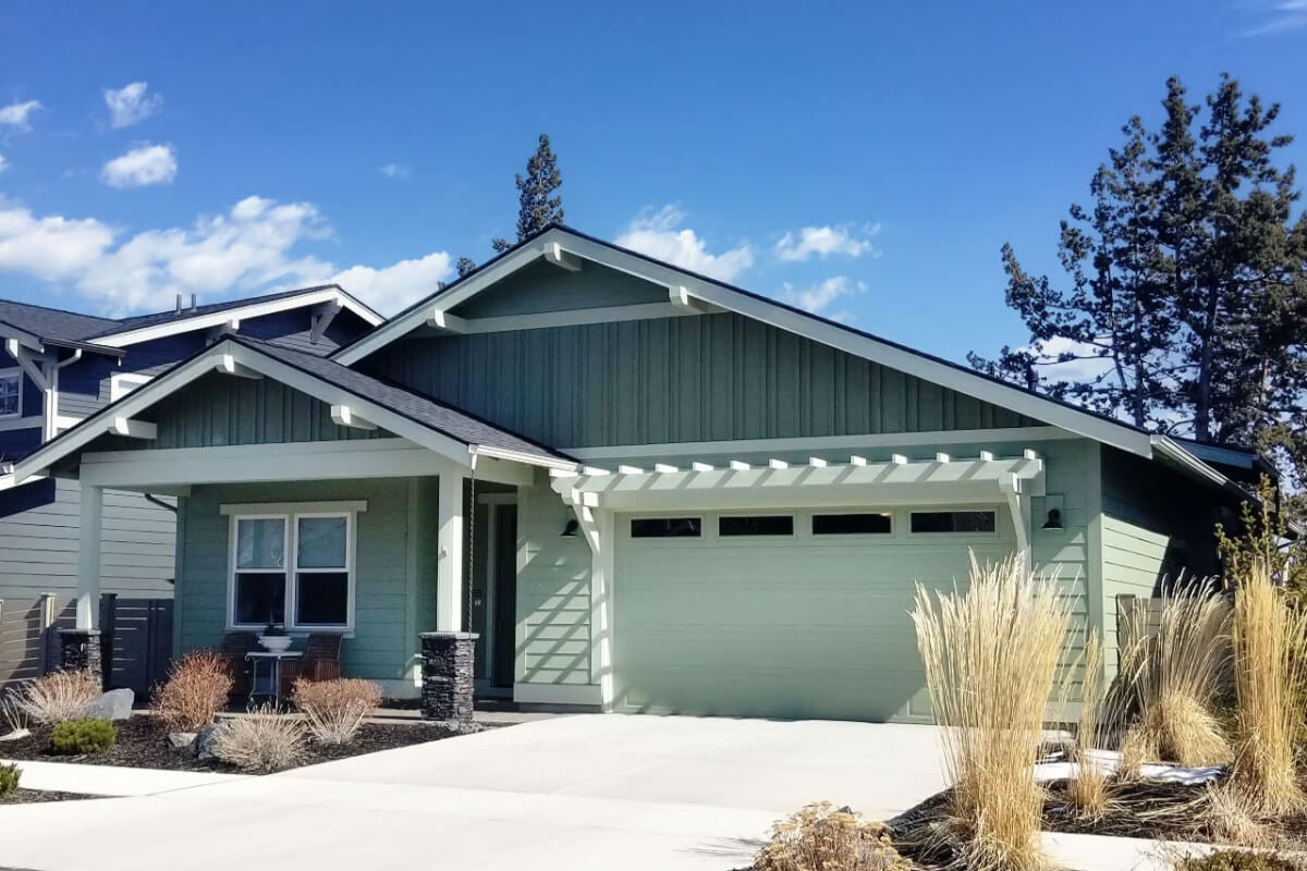 Craftsman-Style 3-Bedroom Country Home with Front Porch and Covered Patio (Floor Plan)