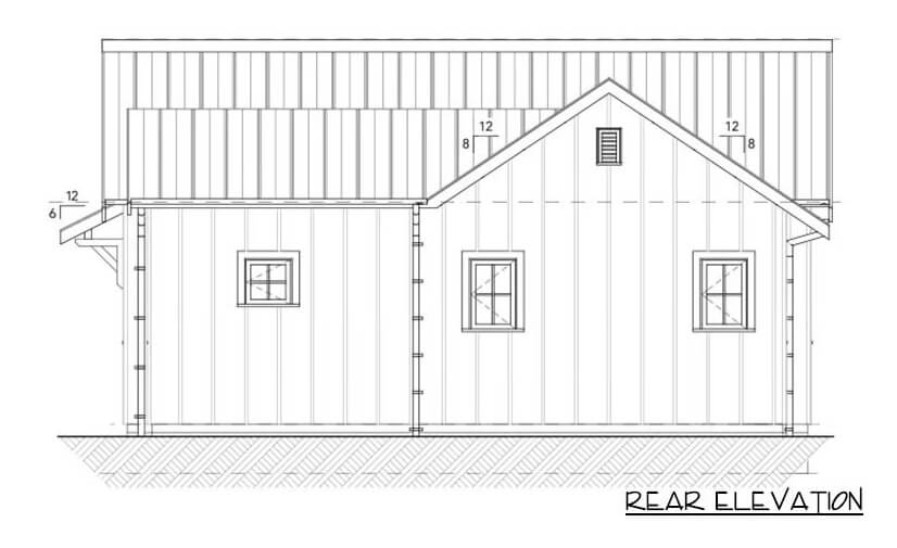 Rear Elevation