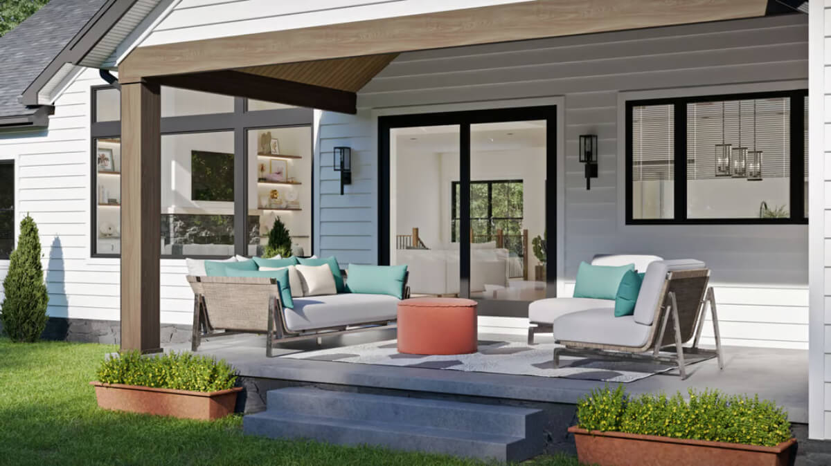 Covered Porch