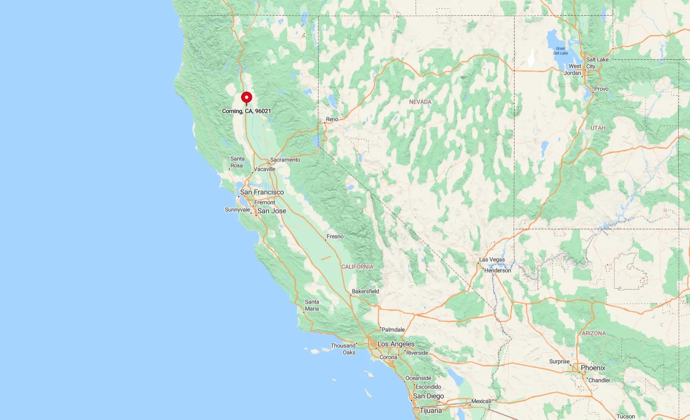 Walnut Shell Map California 15 Charming “Walnut Towns” in California Celebrated for their Rich ...