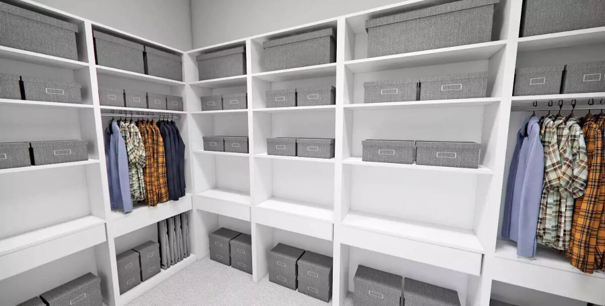 Primary Closet