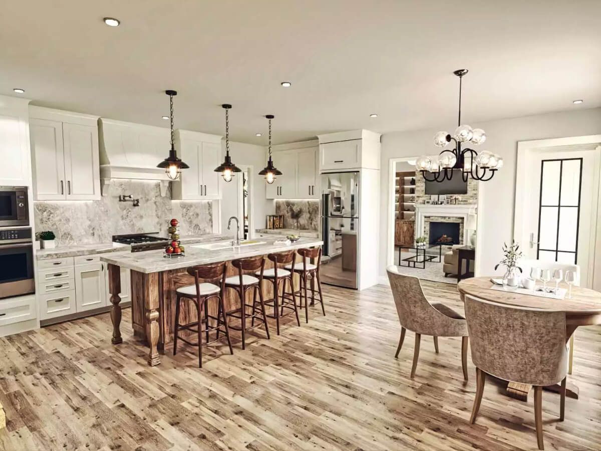Kitchen and Breakfast Nook
