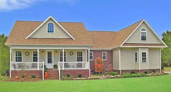 3-Bedroom Augusta Farmhouse with Bonus Room and Open-Concept Living (Floor Plan)