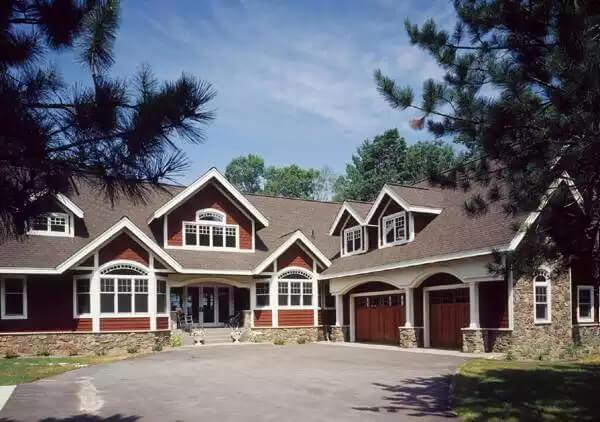 The Gull Lake 3-Bedroom Craftsman Home with Loft and Bonus Room (Floor Plan)