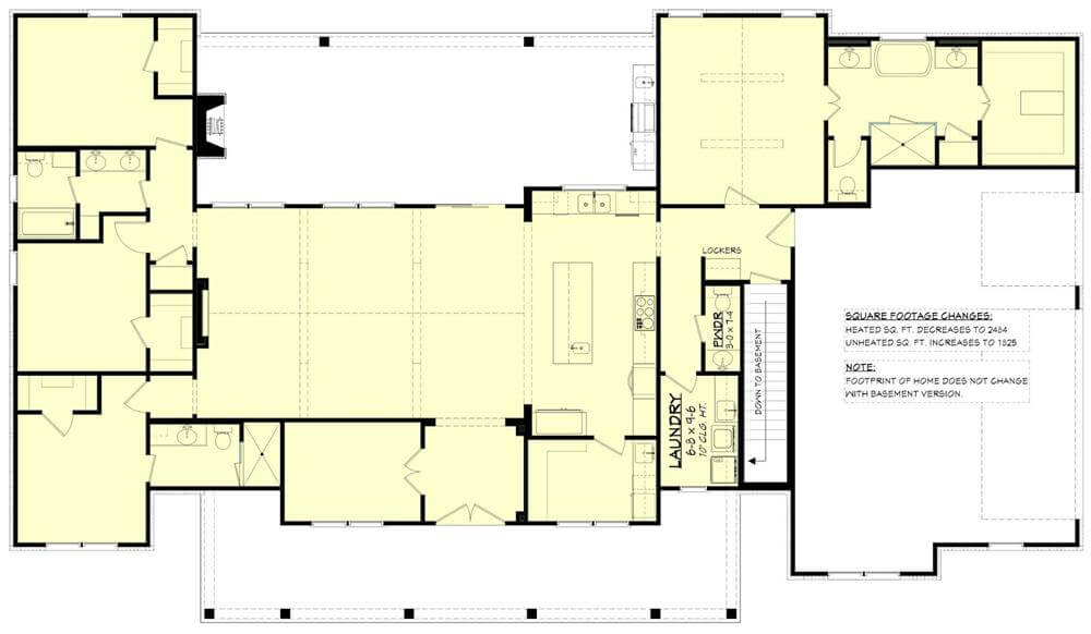 Basement Stairs Location