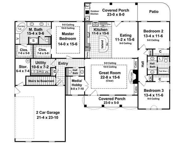 Basement Stairs Location