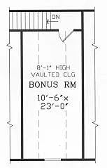 Bonus Level Floor Plan