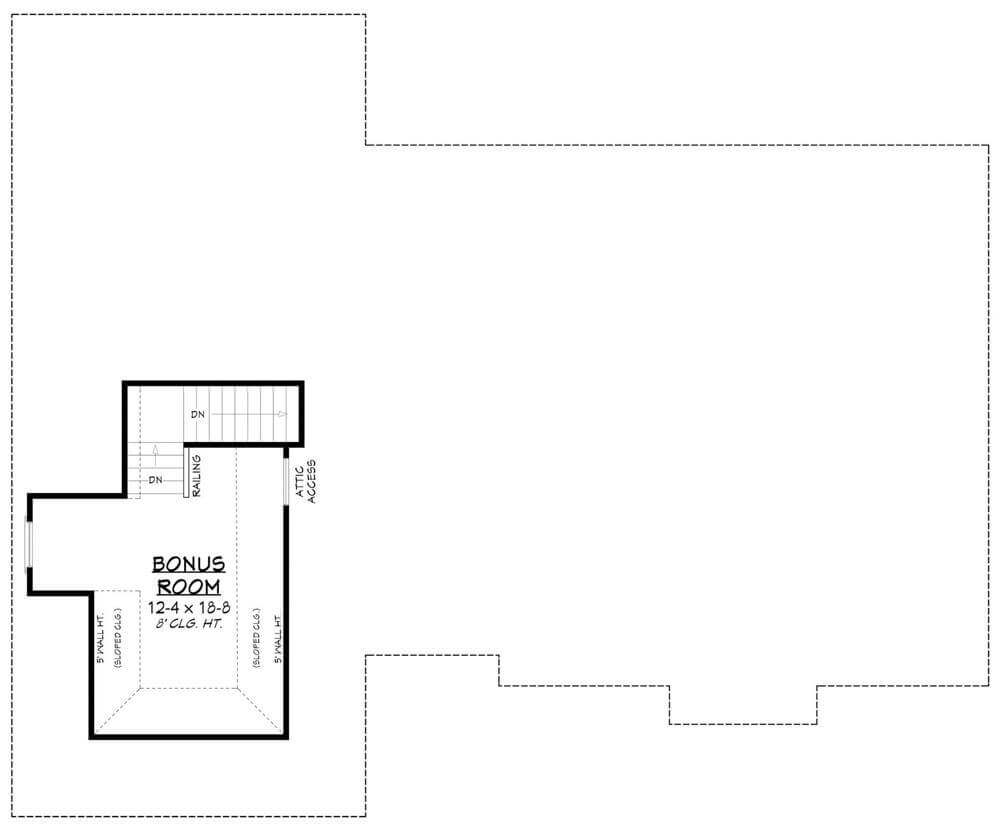 Bonus Level Floor Plan