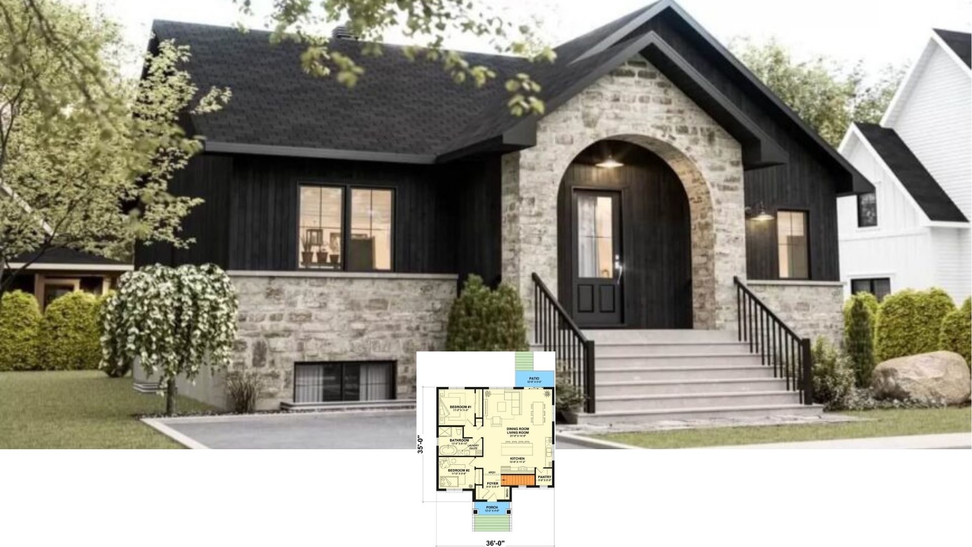 Explore 10 Stylish 2-Bedroom Homes that Maximize Space with 1,000 to 1,500 Sq. Ft. Layouts