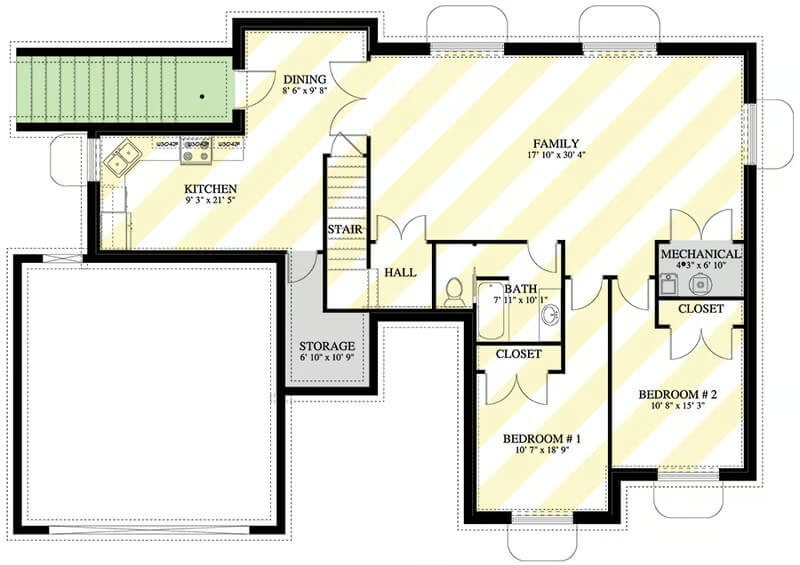 Lower Level Floor Plan