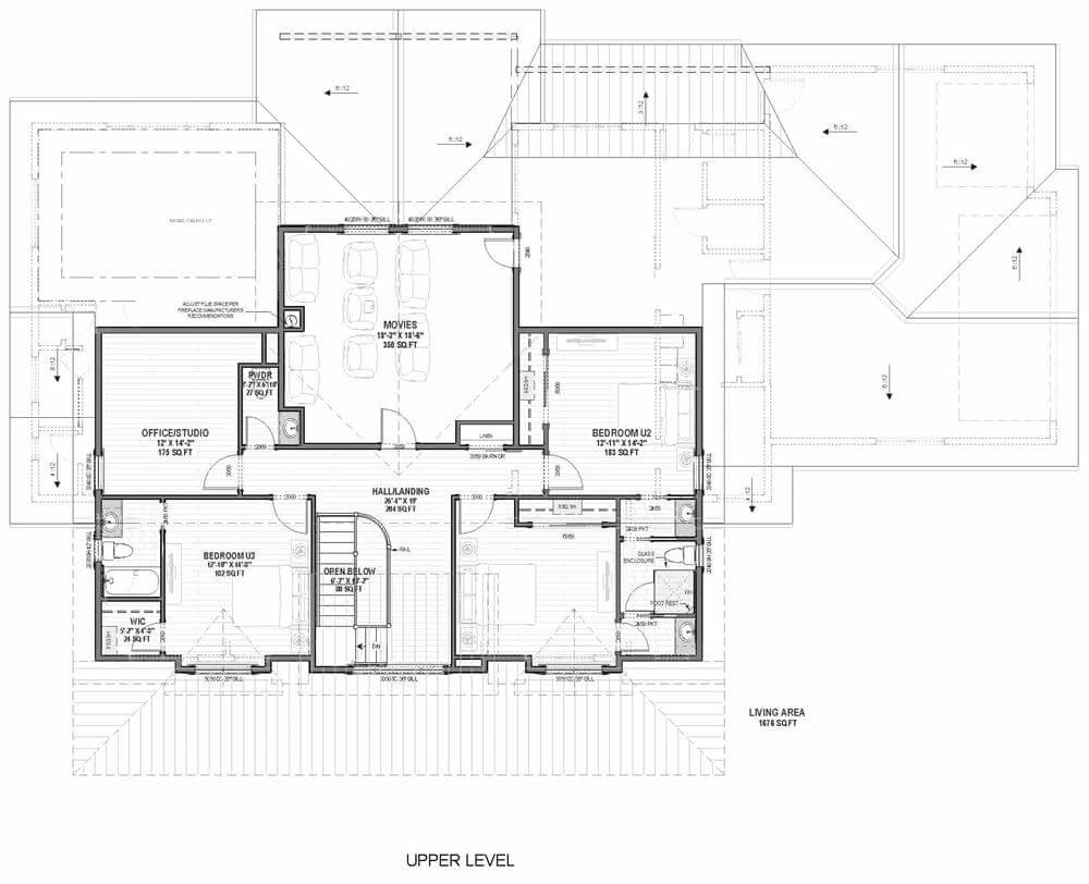 Second Level Floor Plan