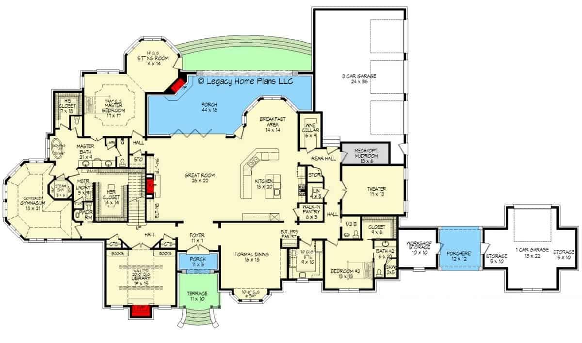 Explore the Expansive Great Room in This Unique Floor Plan