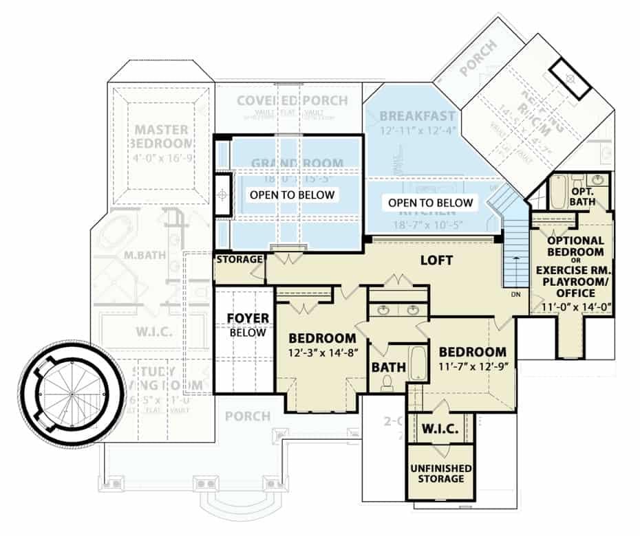 Discover the Multi-Purpose Loft in This Floor Plan Design