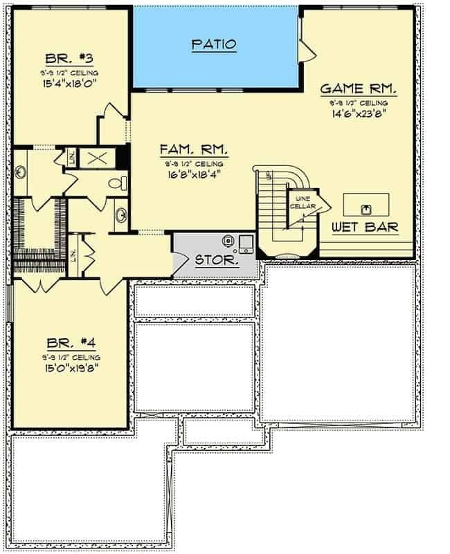 Explore the Lower Level with Game Room and Wet Bar