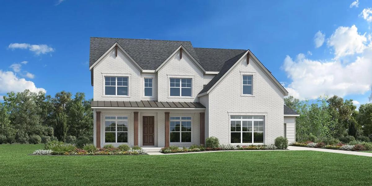 5-Bedroom The Antioch Home with Two-Story Great Room and Front Porch