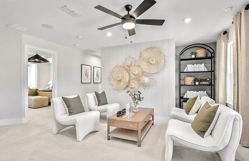 Farmhouse-Style 4-Bedroom Home with Front Porch and Covered Patio (2,960 Sq. Ft. Floor Plan)