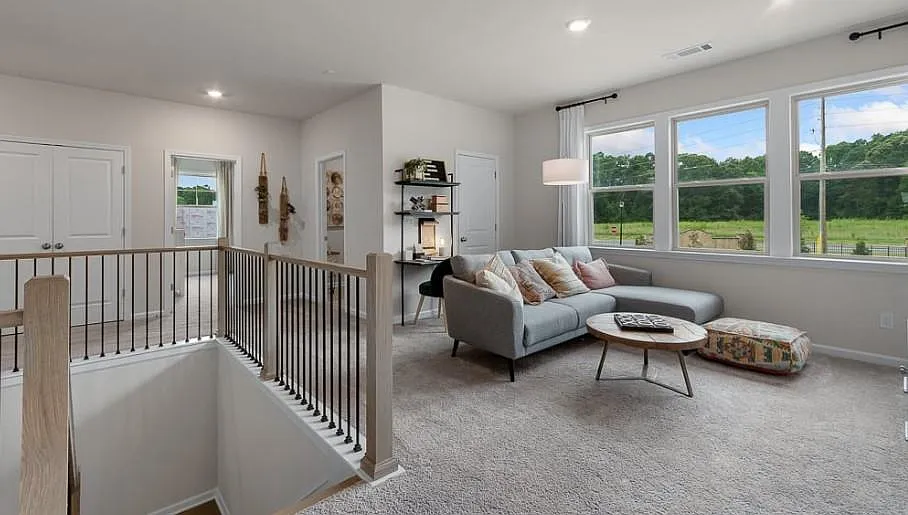 Traditional-Style 5-Bedroom Home with Loft and Front Porch (3,343 Sq. Ft. Floor Plan)
