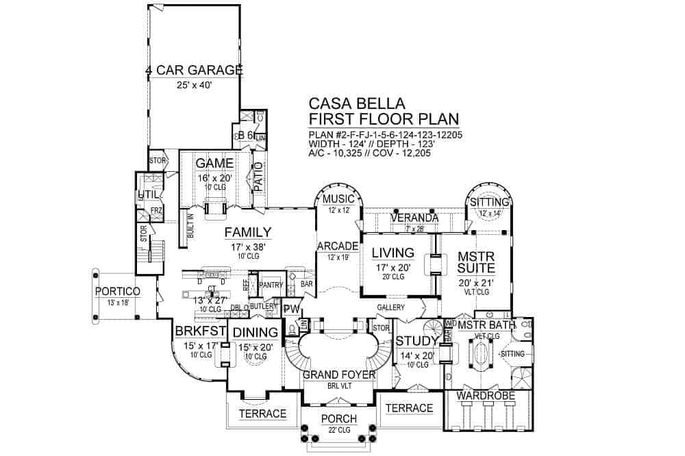 Explore the Expansive First Floor with a Grand Foyer and Game Room